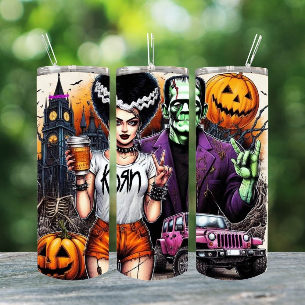 Made To Order Halloween Monster 20 Oz Tumbler